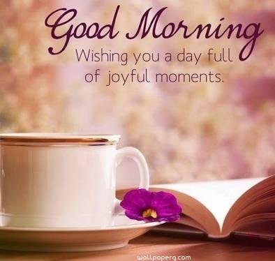 Good morning joyfull wallpaper
