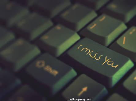 I miss you key image