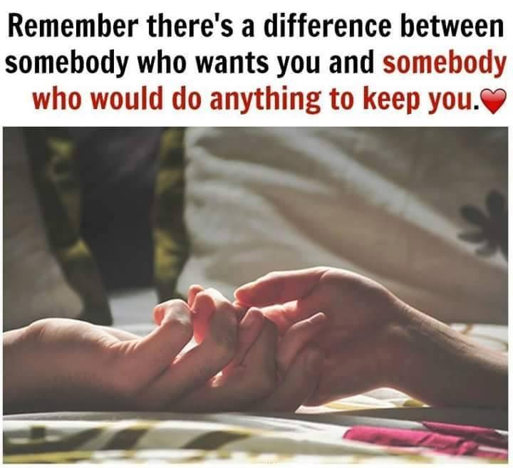 To keep relationship quot