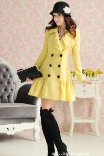 Yellow coat