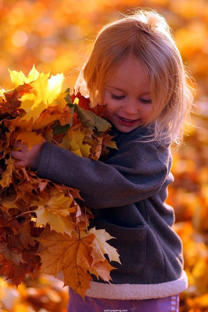 Lets collect the leaves at the time of autumn