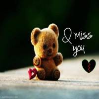 I miss you teddy image