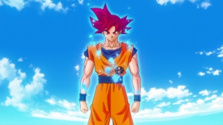 Goku super saiyan god