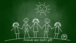 Friends are god gift