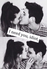 I need you idiot quote couple pic