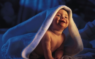 Baby blanket smiling white awesome wallpaper