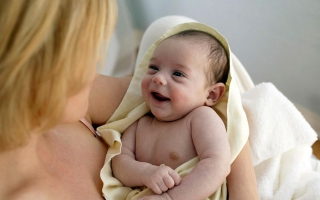 Download Cute baby smile - Cute baby- For Mobile Phone