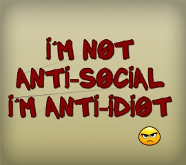 Anti social