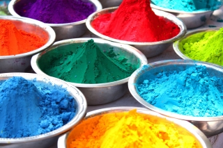 Holi playing colour bowl ,wide,wallpapers,images,pictute,photos