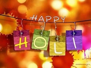 Happy holi indian friends