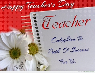 Happy teachers day quote