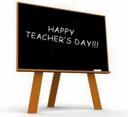 Happy teachers day backgr