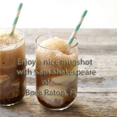 Enjoy a nice mugshot with sam shakespeare of boca 