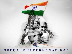 Independence day hd wallpaper with indian legends