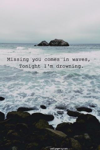 Download Missing you hd wallpaper for android mobile - Heart touching love  quote- For Mobile Phone