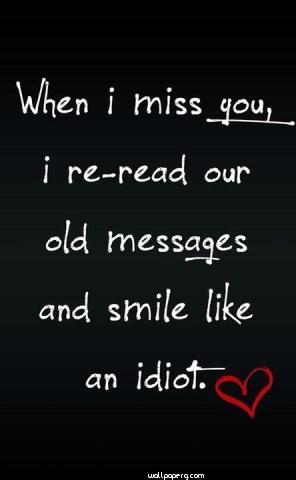 When i miss you hd wallpaper for mobile