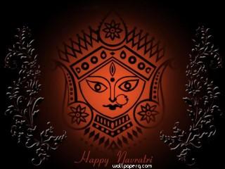 Navratri special hd wallpaper for mobile