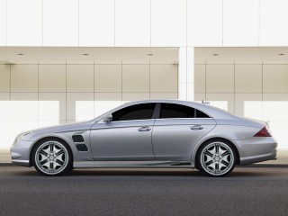 2005 mercedes cls55 amg hd wallpaper