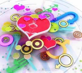 3d animated hearts for mobile