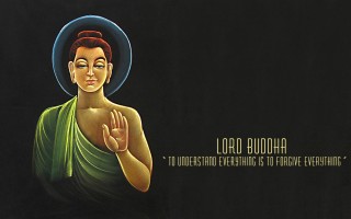 Buddha poornima wishes with quotes hd wallpaper