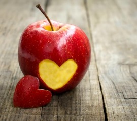 Love apple hd wallpaper