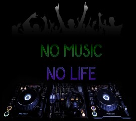 No music no life hd wallp