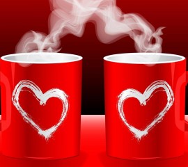 Cup of love hd wide wallp