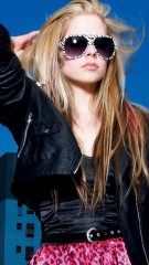 Avril lavigne summer look iphone wallpaper