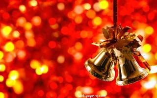 Christmas bells hd wallpaper for laptop mobile