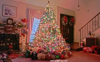 Christmas tree hd wallpaper for laptop