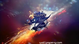 Attractive happy new year 2017 hd wallpaper