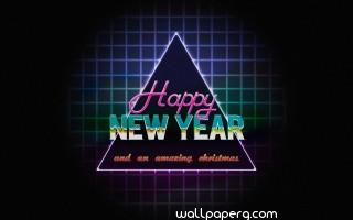 Simple happy new year 2017 hd wallpaper