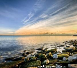 Beach rocks hd wallpaper for laptop