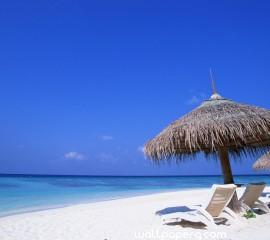 Blue beaches hd wallpaper