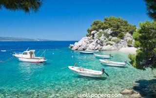 Mediterranean beach hd wallpaper for laptop