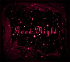 Animated good night star wallpaper gif