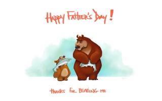 Cute happy fathers day hd image