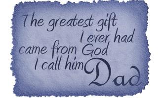 Happy fathers day image quote