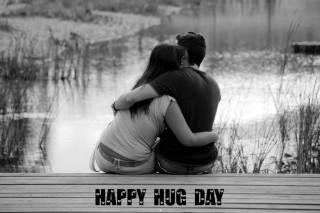 Happy hug day hd wallpaper for mobile