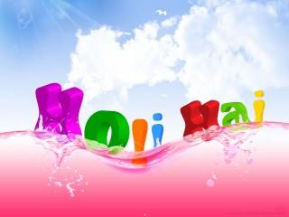 Holi hd simple wallpaper