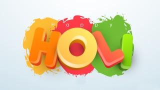 Holi hd wallpaper with colours