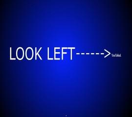 Look left