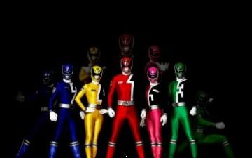 Power ranger team hd wallpaper