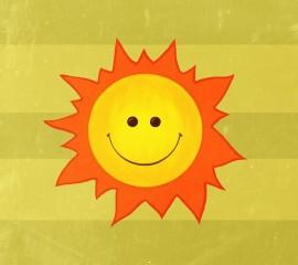 Smiling sun