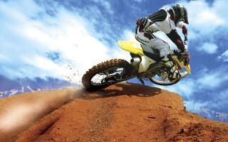 Crazy motocross bike