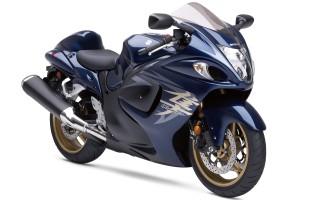 Hayabusa suzuki blue bike