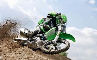 Kawasaki motocross