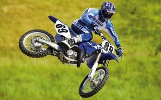 Yamaha motocross bike