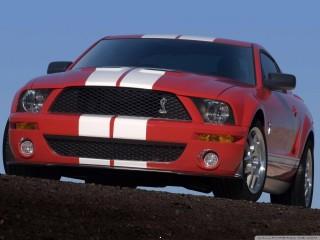 2007 ford shelby gt500 production red 3 wallpaper