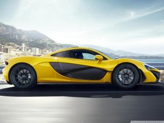 2014 mclaren p1 side view